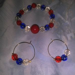 Womens/Bracelet & earring set/handmade